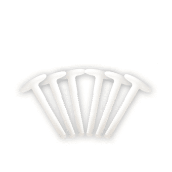 Tahe Fin Softboard Screw Set (X6) - White