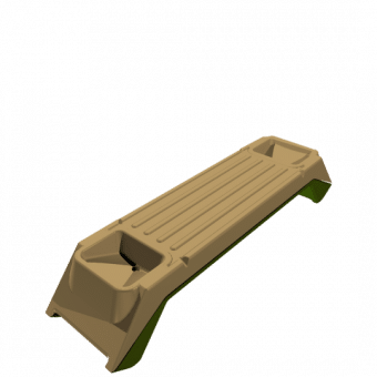 Tahe Banc Sportyak 245 Vert + Sandow