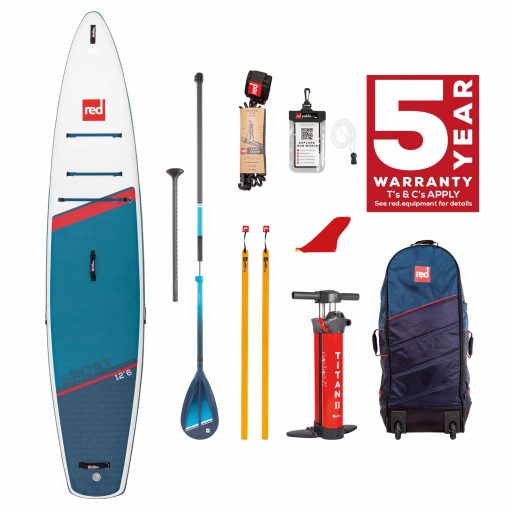 Red Paddle CO Package - 12.6 Sport HT 2022 - Sport 126 Hybrid Tough Blue UK Package - RED PADDLE CO