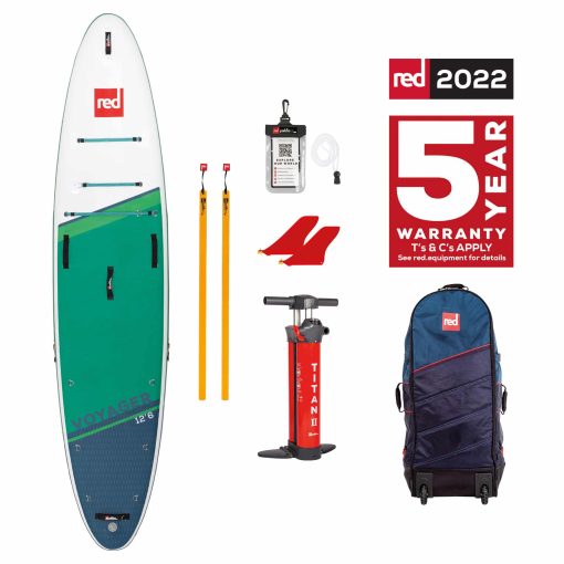 Red Paddle CO Package - 12.6 Voyager HT 2022 - Voyager 126 USA Package - RED PADDLE CO