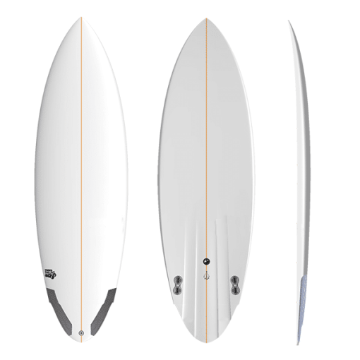 Pepper Timber Twin 2 Fins Polyester - i timber twin - Pepper