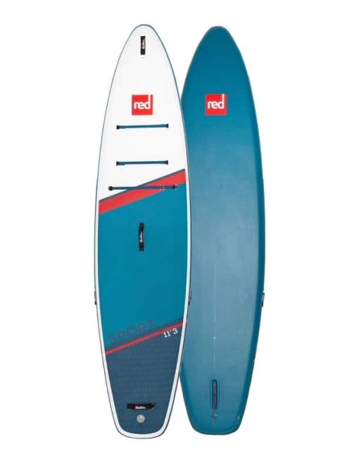 Red Paddle CO Sport 11.3 2023 - 113 Sport MSL Inflatable Paddle Board Package Paddle Board Red Paddle - Red paddle co