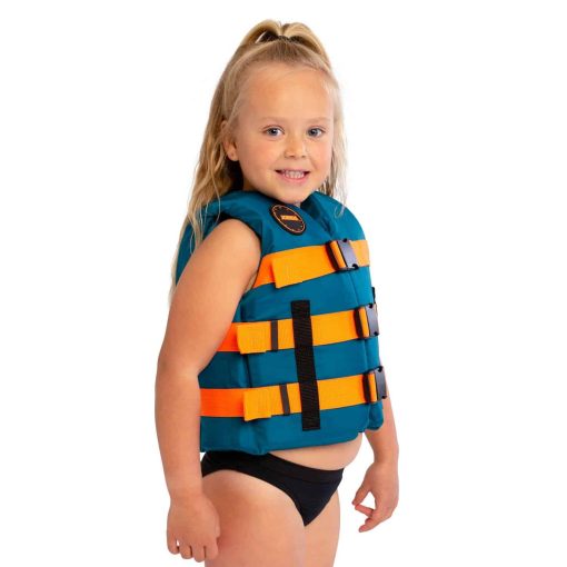 Jobe Nylon Life Vest Kids Teal 2024 - 244823016 zoom - Jobe
