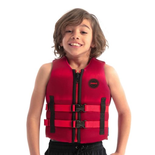Jobe Neoprene Life Vest Kids Red 2023 - 244921013 zoom - JOBE