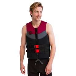Jobe Neoprene Life Vest Men Burgundy Red 2024