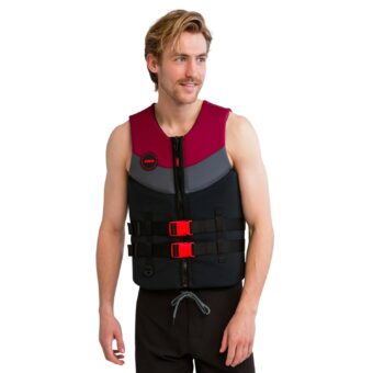 Jobe Neoprene Vest Men Burgundy Red 2026