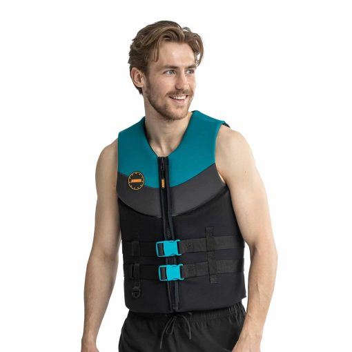 Jobe Neoprene Life Vest Men Real Teal 2024 - 244922011 zoom - JOBE