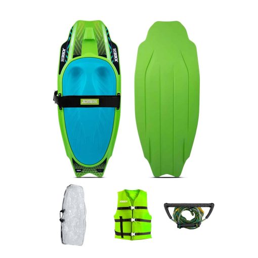 Jobe Slash Kneeboard Package Lime Green 2024 - 258822003 zoom - JOBE