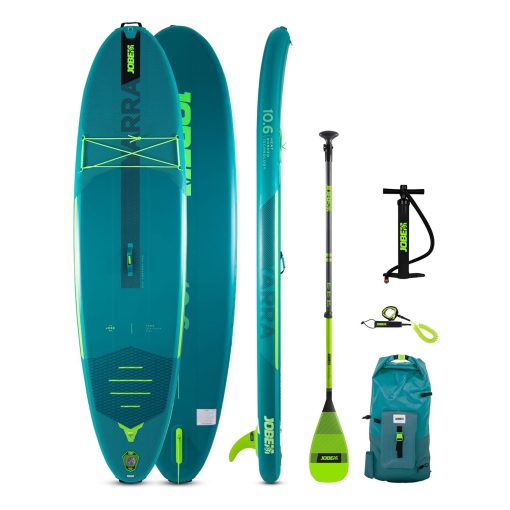 Jobe Yarra 10.6 Inflatable Paddle Board Package Teal (2022 paddle) 2024 - 486421002 zoom - Jobe