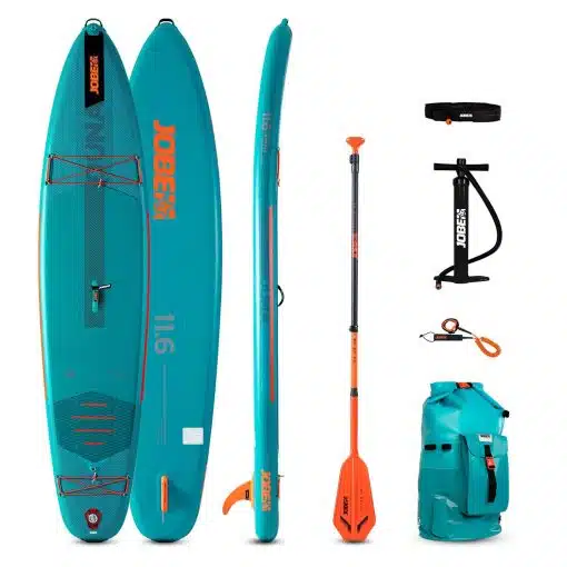Jobe Duna 11.6 Inflatable Paddle Board Package Teal 2024 - 486423007 zoom - JOBE