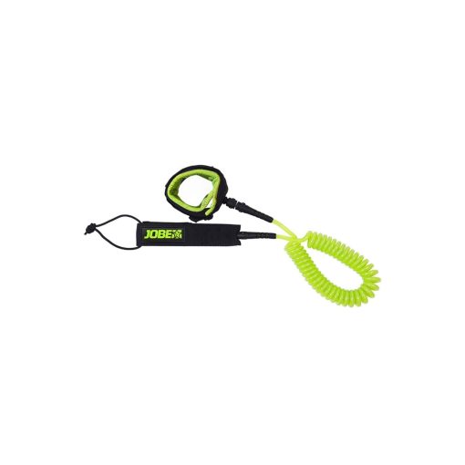 SUP Leash Coil 10FT Lime 2024 - 489921002 zoom - Jobe