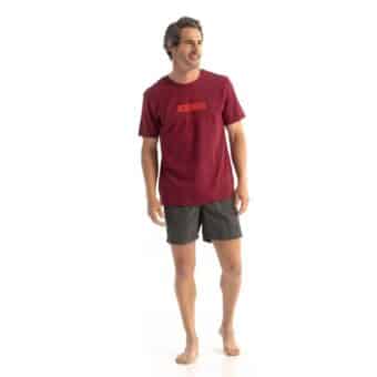 Jobe Casual T-Shirt Burgundy 2026