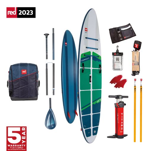 Red Paddle CO 12.0 Compact Voyager 2023 - COMPACT 12 PACKAGE - Red paddle co