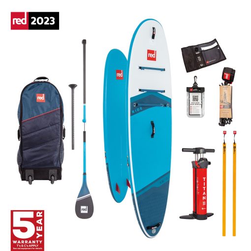 Red Paddle CO Package 10.0 Ride HT 2023 - RIDE 10 0 CARBON TOUGH BLUE - Red paddle co