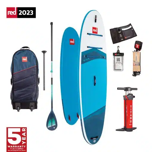 Red Paddle CO Package 10.6 Ride HT 2023 - RIDE 10 6 CRUISER TOUGH BLUE - Red paddle co