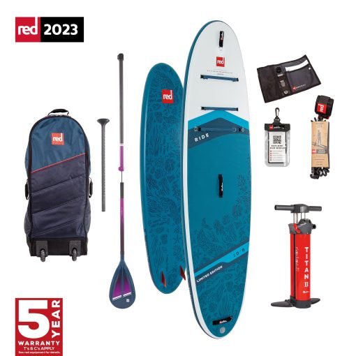 Red Paddle CO Package 10.6 Ride Purple HT Purple 2023 - RIDE 10 6 LTD HYBRID TOUGH PUR - Red paddle co