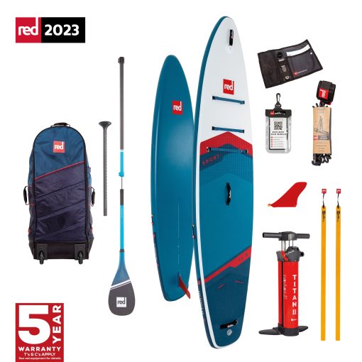 Red Paddle CO Package 11.3 Sport HT 2023 - SPORT 11 3 HYBRID CARBON BLUE - Red paddle co
