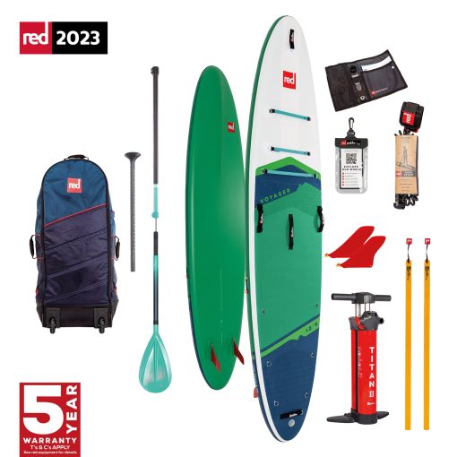 Red Paddle CO Package 12.6 Voyager HT 2023 - VOYAGER 12 6 CRUISER TOUGH - Red paddle co