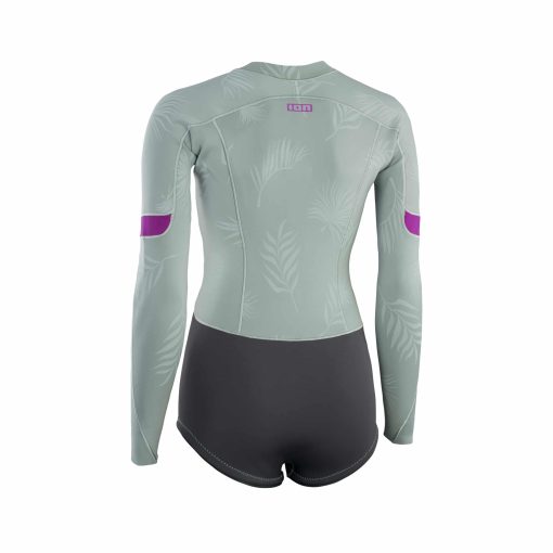 Ion Wetsuit Amaze Hot Shorty 1.5 LS Front Zip women 2024 - 48233 4552 5 - ION