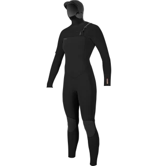 O'neill Wms Hyperfreak 5/4+ Chest Zip w/Hood