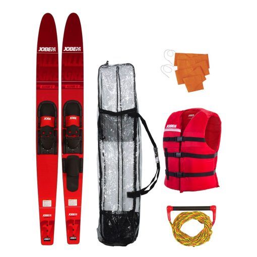 Jobe Allegre 67" Combo Waterskis Package Red 2024 - 208817004 zoom - JOBE