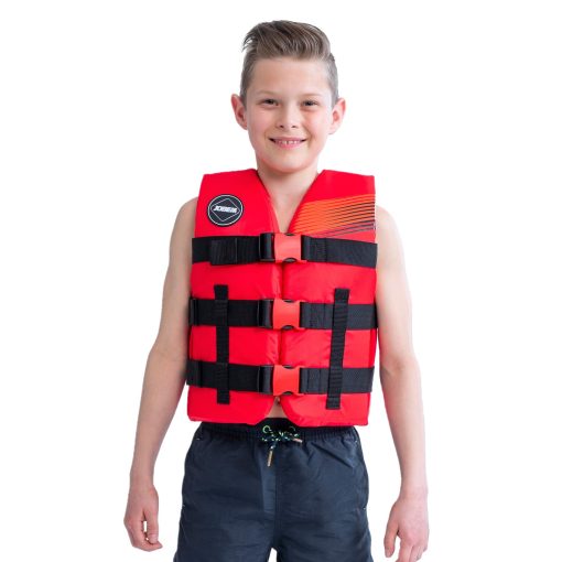 Jobe Nylon Life Vest Kids Red 2024 - 244820002 zoom - Jobe