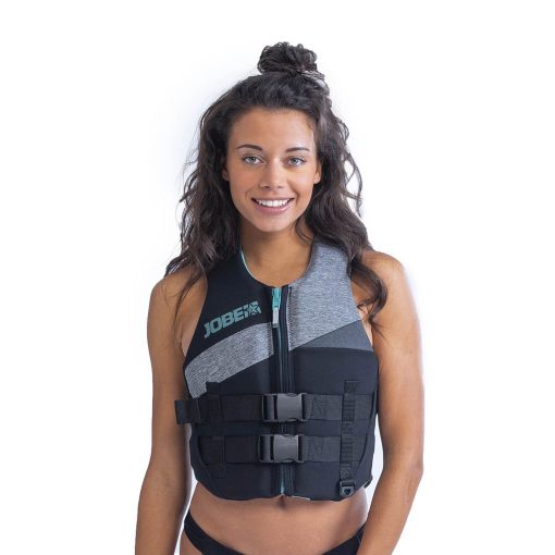 Jobe Neoprene Life Vest Women Cool Grey 2024 - 244920015 zoom - Jobe