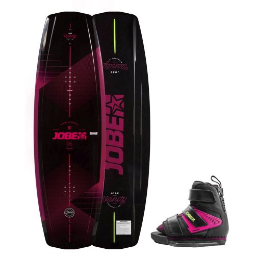 Jobe Vanity Wakeboard Women 131 & Host Pink Set 2024 Pipeline Surf Shop