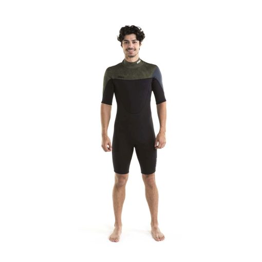 Jobe Perth Shorty 3/2mm Wetsuit Men Army Green 2024 - 303619121 zoom - Jobe