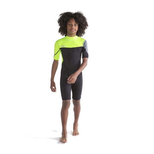 Jobe Boston Shorty 2mm Wetsuit Kids Lime Green 2024 - 303619312 zoom - JOBE