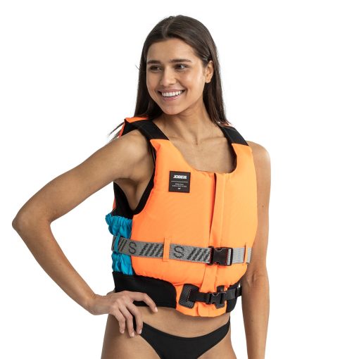 Jobe Rental Short Life Vest Orange Blue 2024 - 442422001 zoom - Jobe