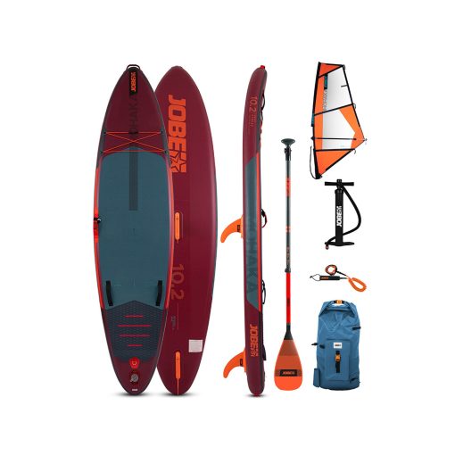 Jobe Mohaka 10.2 Inflatable Windsurf SUP Package + Venta Sup Sail 2024 - 488822001 zoom - Jobe