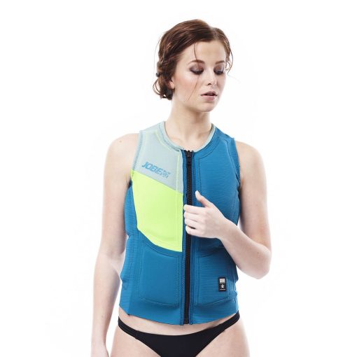 Comp Vest Women Teal 2024 - 554116002 zoom - JOBE