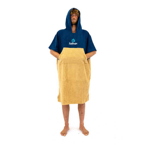 Surflogic Poncho navy & beige 2024 - 59803 1 - Surflogic