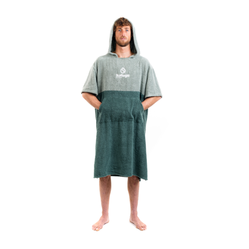 Surflogic Poncho green & olive 2024 - 59808 01 - Surflogic
