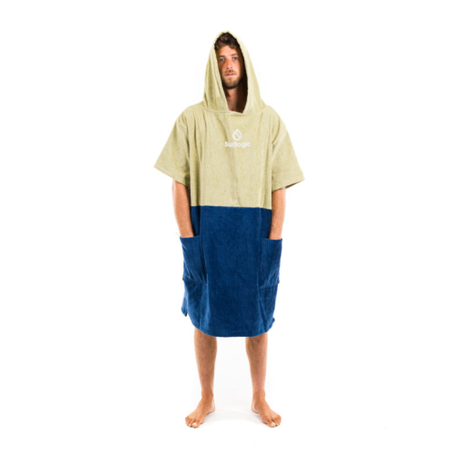 Surflogic Poncho khaki & navy 2024 - 59809 - Surflogic