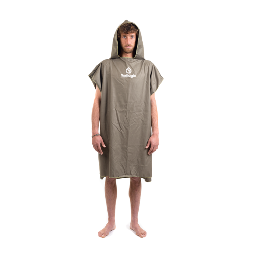 Surflogic Quick-dry poncho microfibre olive green 2024 - 59861 01 - Surflogic