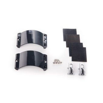 Unifiber 2x Clamcleat CL244/S7 Graphite Grey Strap, 4x Screws,4x Rub 2024