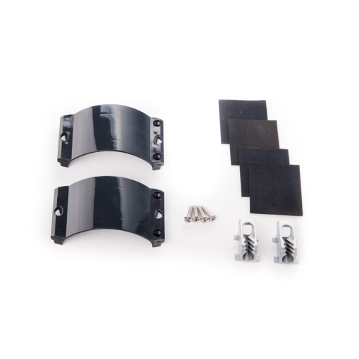 Unifiber 2x Clamcleat CL244/S7 Graphite Grey Strap, 4x Screws,4x Rub 2024 - UF053010018 - Unifiber