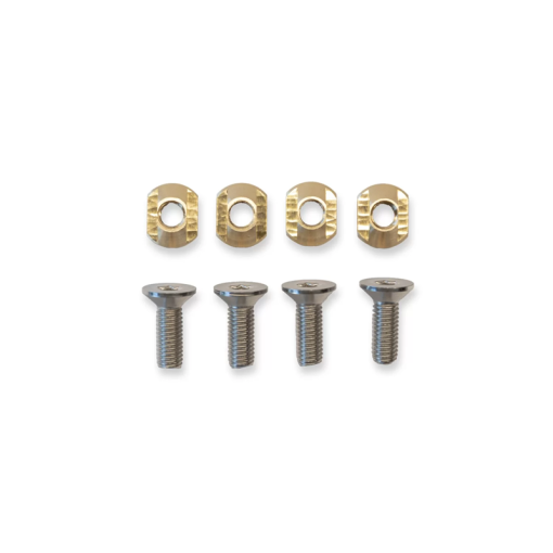 Unifiber Plate Adapter Bolt Set M8x24 & T-Nuts Inflatable Boards 2024 - UF079002410 - Unifiber