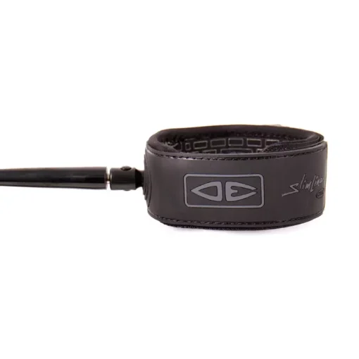 O&E One XT Slim Line Lightweight Comp 5'0 Surfboard Leash - LSC60XT ONE XT Slimline Comp 5 0 Surfboard Leash black 22 - O&E