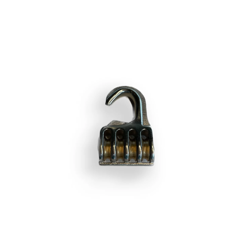 Loftsails Pulley Hook Stainless Steel 4 Rollers - 20 mm - Imagen 1