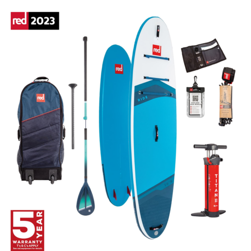 Red Paddle Package - 10.6 Ride HT 2024 - RIDE 10 6 CRUISER TOUGH BLUE - Red paddle co