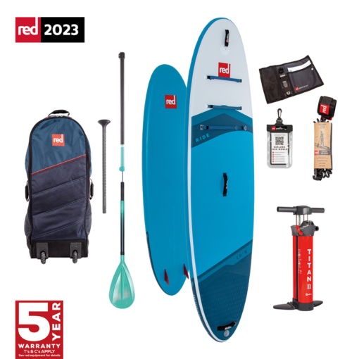 Red Paddle Package - 10.8 Ride CT 2024 - RIDE 10 8 CRUISER TOUGH - Red paddle co