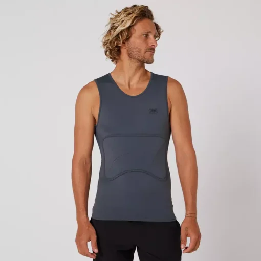 O&E Rib Guard Padded Vest - SMRS24 RIB GUARD Padded Sleeveless Rash Vest - O&E