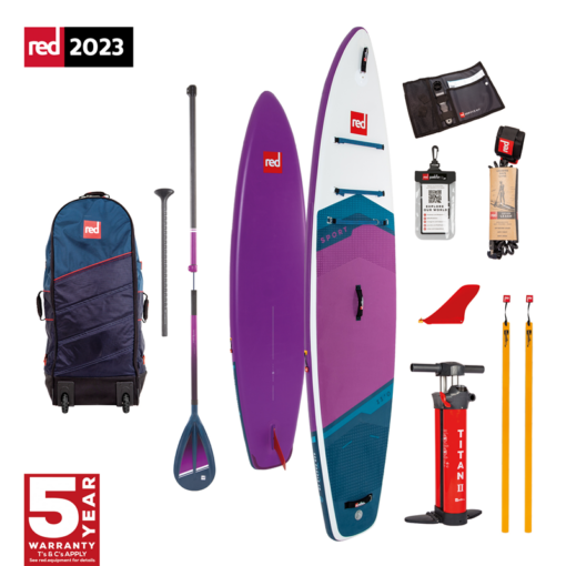 Red Paddle Package 11.0 Sport Purple CT 2024 - Imagen 1