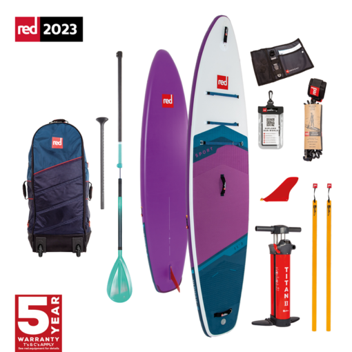 Red Paddle Package 11.3 Sport Purple CT 2024 - Imagen 1