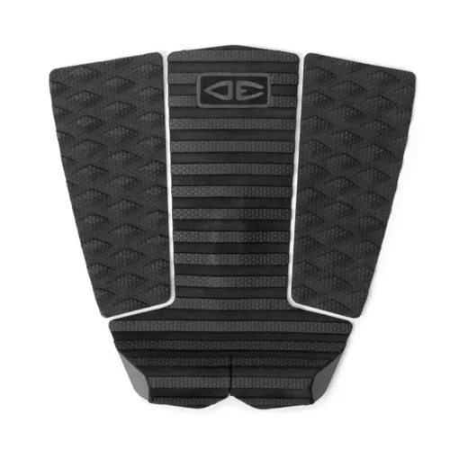 O&E Owen Wright Lite Trac 3 Piece Tail Pad - TP70 Owen LiteTrac Pro Surfboard Tail Pad black - O&E
