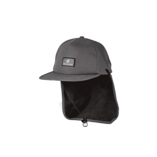 Creatures Reliance Surf Cap - Detachable Flap Osfm : Charcoal - CRESCF22CH - Creatures