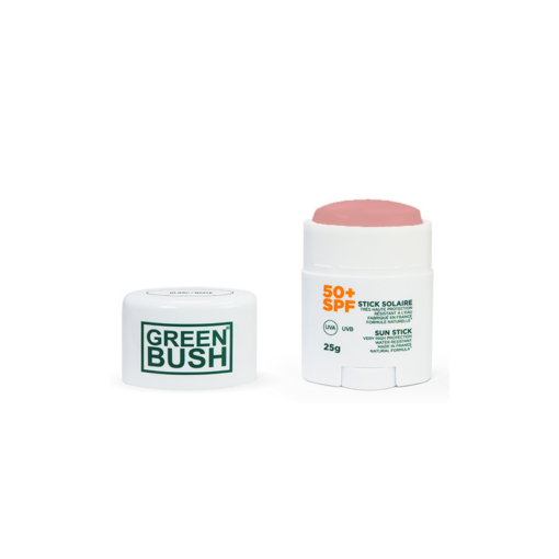Green Bush Stick Proteccion Solar Mineral Spf 50 - 25 Gr - Pink - GRSTPK - Green Bush